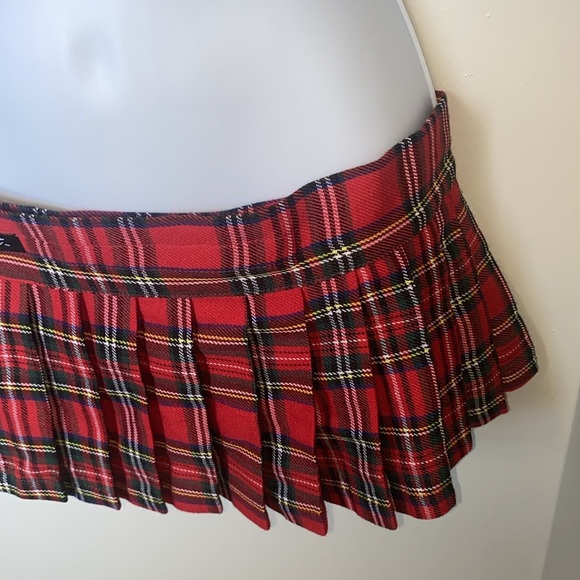 VNTG SEXY,PLAID,WRAP,PLEATED,VELCO,RIP OFF,SCHOOL GIRL,NAUGHTY,PREPPY EDUCATION - Picture 6 of 12